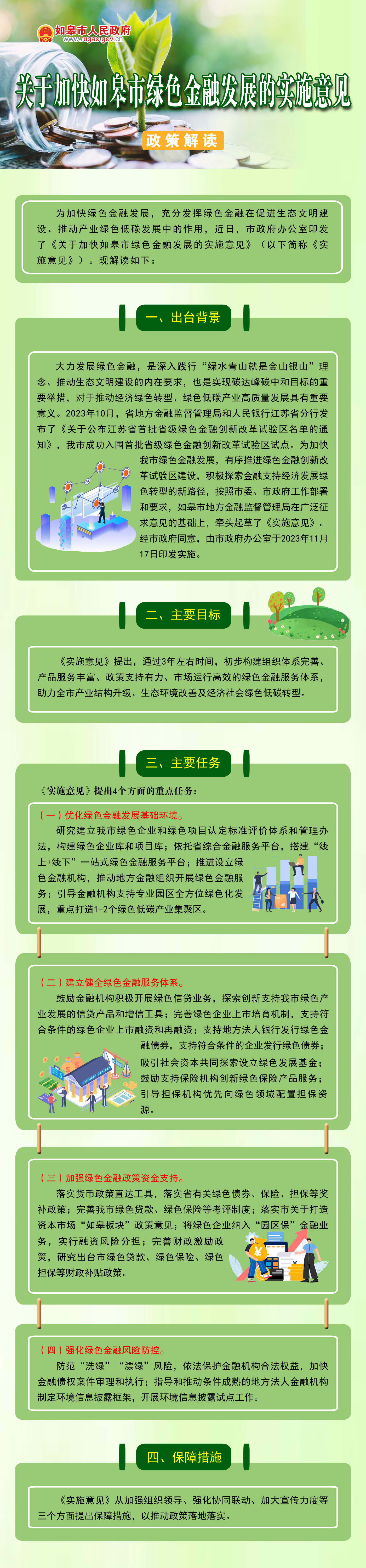 關(guān)于加快如皋市綠色金融發(fā)展的實施意見.png